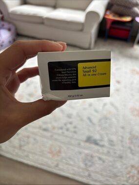 Advanced Snail 92 All in One Cream — White & Yellow Box